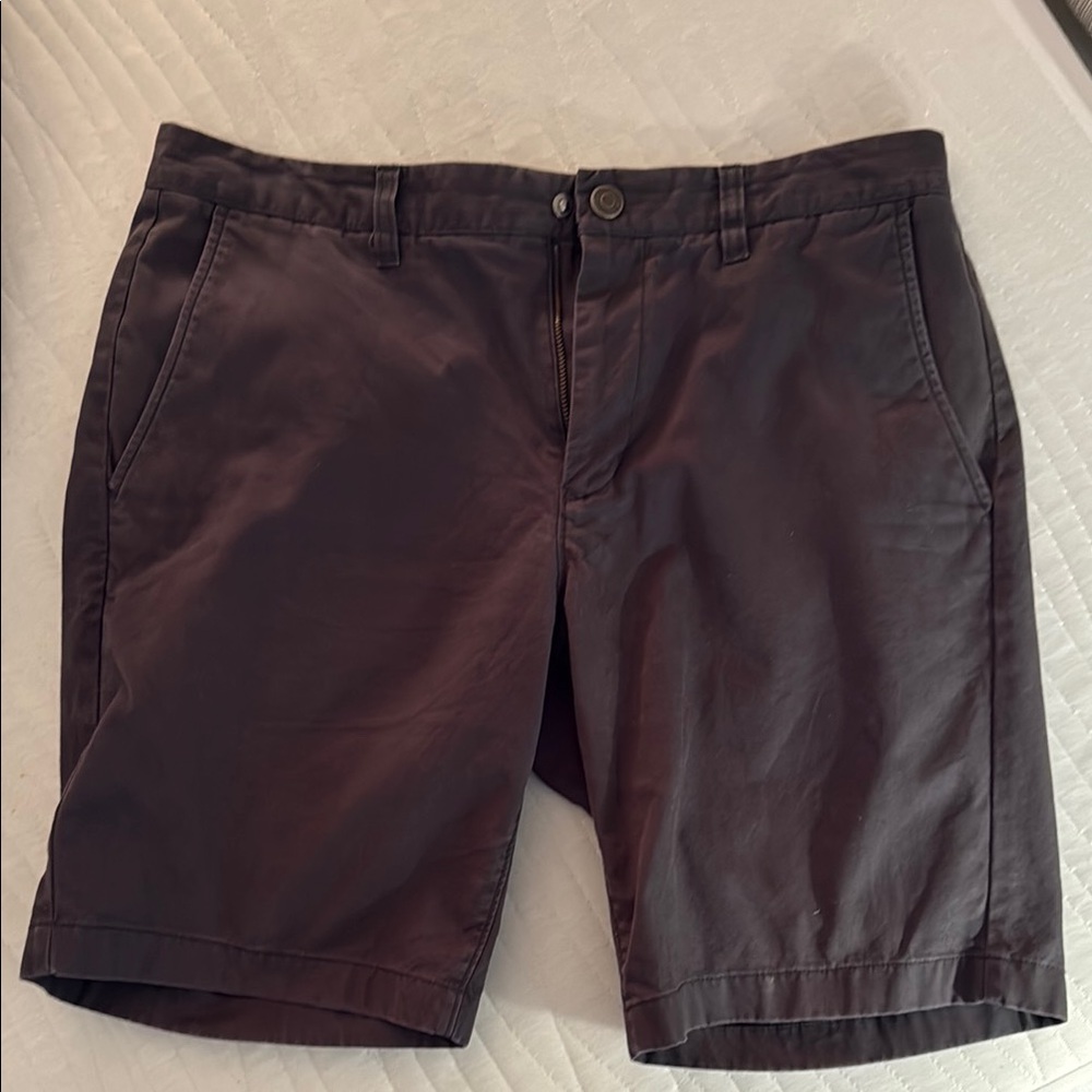 Mens Dark Grey Bonobos Shorts